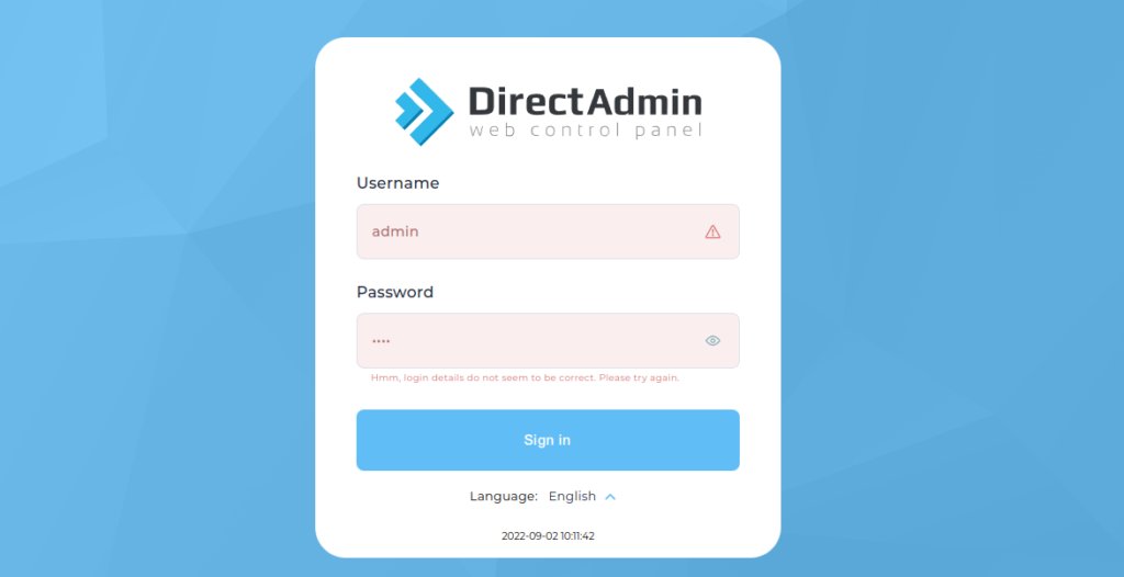 Cara Reset Password Admin di Direct Admin (untuk pengguna VPS/Cloud)
